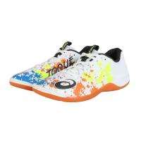 ASICS男子室内五人制足球训练鞋防滑橡胶底人造革拼接Tokki Toque 8