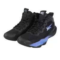 ASICS篮球实战缓震反弹男款专业运动潮流Foam篮球鞋黑蓝