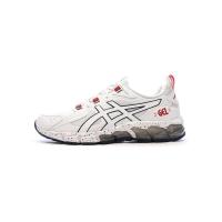 ASICS跑步鞋男缓震科技稳定支撑轻量透气持久耐用白色经典款