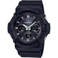 卡西欧CASIO男表G-SHOCK光动能六局电波霓虹炫彩运动防水表 GAW-100B-1AJF