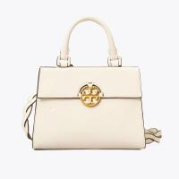 TORY BURCH 汤丽柏琦女包 MILLER中号牛皮手提包 经典双T女士单肩斜挎包