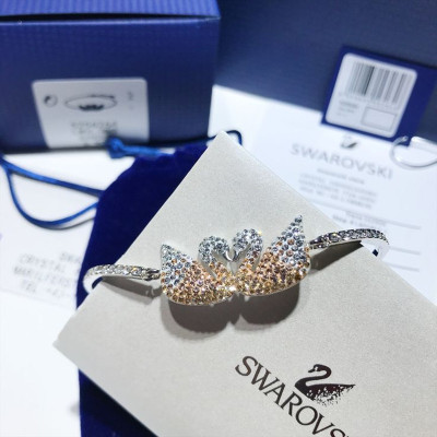 官方正品 SWAROVSKI/施华洛世奇手链 时尚浪漫天鹅手镯 新年礼物 情人节礼物 渐变色5256264