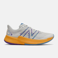 官方正品 New Balance/新百伦新款男鞋 Prism系列 避震缓冲透气轻便跑步鞋男 白橙色MFCPZLW2