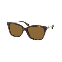[官方正品]蔻驰COACH 时尚气质太阳镜 女士墨镜HC8305 L1168 经典金属大框棕色镜片 防眩光眼镜女
