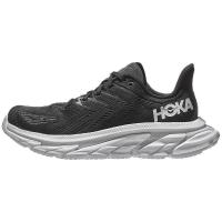 [官方正品]Hoka One One女鞋2022夏季新品Clifton Edge运动鞋 舒适减震竞速越野跑步鞋女 黑色款