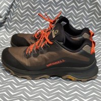 [官方正品]Merrell迈乐户外越野徒步鞋男MOAB SPEED系带轻便 男士防滑耐磨运动鞋 黑棕/J066779