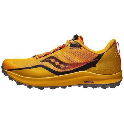 [官方正品]SAUCONY索康尼跑鞋跑步鞋运动鞋 经典款Peregrine 12男士缓震透气S20737-16