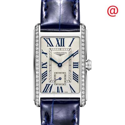 [官方正品]浪琴 LONGINES 瑞士品牌DolceVita系列女士时尚石英钻石银色表盘腕表L5.255.0.71.7