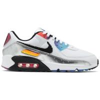 [官方正品]耐克NIKE 像素风轻便舒适耐磨 Air Max 90 女士时尚潮流运动跑步鞋 DC0835-101