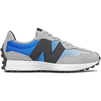 [官方正品]新百伦New Balance 327系列 男士户外运动时尚百搭跑步鞋 灰色/蓝色 MS327SD