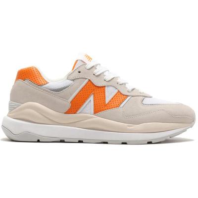 [官方正品]新百伦New Balance 5740系列 男士户外运动时尚百搭跑步鞋 海盐白/黄玉橙 M5740SC1