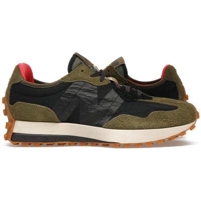 [官方正品]新百伦New Balance 327系列男士户外运动时尚百搭跑步鞋 军绿色/黑色