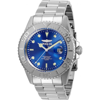 因维克塔(INVICTA) Pro Diver系列 男士商务时尚 蓝色表盘自动机械手表腕表 29945