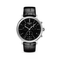 天梭(TISSOT)Carson Premium Chronograph 41毫米经典时尚女士石英手表