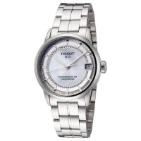 天梭(TISSOT) Luxury 女士不锈钢33毫米时尚百搭机械手表 T0862081111600