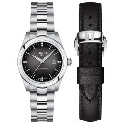 天梭(TISSOT) T-My 女士时尚百搭29 毫米不锈钢机械手表 T1320071106600