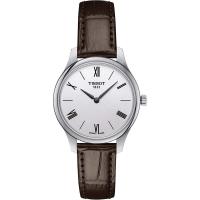 天梭(TISSOT) 女士 T-Classic Tradition 31 毫米皮革石英手表 T0632091603800