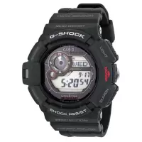 卡西欧(CASIO) G-Shock Mudman Scorpion 数字黑色树脂男士石英手表 G93001