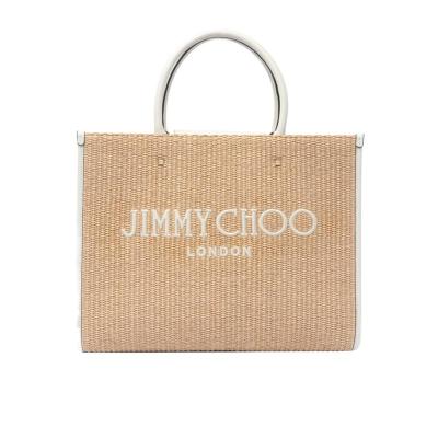 周仰杰 Jimmy Choo AVENUE M 轻奢精致手提包徽标刺绣单肩包 女式全球购专柜