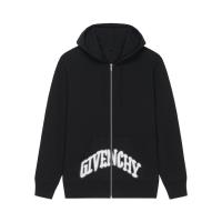 纪梵希 GIVENCHY PARIS 骷髅头水钻连帽夹克 男士黑色连帽外套 美国代购专柜