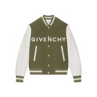 纪梵希 GIVENCHY 美式棒球服男款春秋2024新款潮牌青少年复古开衫男士夹克外套 专柜男子代购