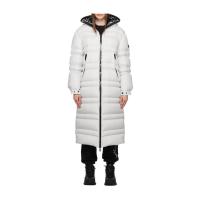 Moncler 盟可昧 Tumen 女士长款纯色连帽羽绒服 舒适保暖休闲百搭外套 专柜海外代购