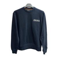 Z Zegna 杰尼亚 男士舒适休闲圆领长袖卫衣简约时尚耐磨棉质上衣进口服饰 海外代购专柜D872UD522A7-B09