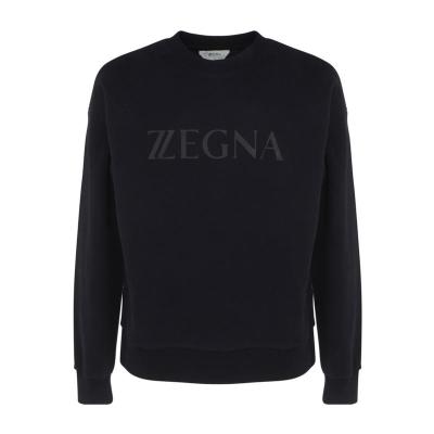 Z Zegna 杰尼亚 男式圆领徽标卫衣 长袖圆领时尚休闲上衣服饰 专柜海外代购 VZ484ZZ802Z-K09