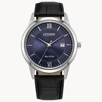 Citizen 西铁城 男士经典复古不锈钢日期显示光动能 Classic 腕表 AW1780-09L