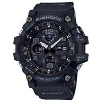 CASIO 卡西欧 男表G-SHOCK 大泥王系列太阳能电波蓝牙户外运动防水黑武士手表