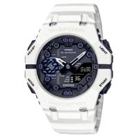 CASIO 卡西欧 G-SHOCK 手表时尚经典男士海外代购白色黑色表盘指针显示百搭