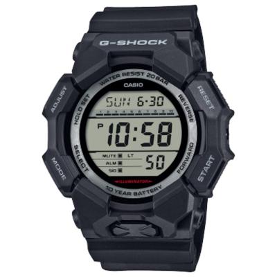 CASIO 卡西欧 G-SHOCK 男式手表 200米防水圆盘数显潜水表 抗冲击长续航树脂带腕表