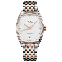 Mido 美度 女士 Baroncelli 自动腕表 酒桶型时尚百搭休闲防刮手表 M0413072201600