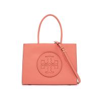 Tory Burch 汤丽柏琦 经典徽标橙色女士手提包 可斜挎手提 145612-653