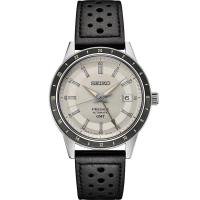 SEIKO 精工 中性手表 Presage Style60时尚商务运动百搭GMT指针手动上弦腕表 SSK011