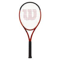 威尔胜(Wilson)Burn 100LS v5.0 轻量碳纤维网球拍高旋控强力击球适合初学者复健者橙色设计