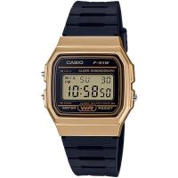 卡西欧 CASIO F91W系列男士数字手表 防水LED灯 1/100秒秒表 日常闹钟 轻便7年电池 F-91WB-1A