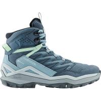 LOWA女性专业级GORETEX防水防滑登山鞋烟蓝色户外徒步鞋