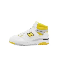 新百伦(New Balance)80年代复古高帮篮球鞋男鞋真皮覆盖穿孔设计