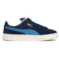 彪马(Puma)男鞋休闲板鞋运动鞋潮流厚底系带帆布鞋海军蓝橡胶底 c