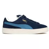 彪马(Puma)男鞋休闲板鞋运动鞋潮流厚底系带帆布鞋海军蓝橡胶底 c