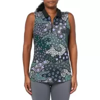 彪马(Puma)PUMA女款云感科技速干防潮运动T恤都市迷彩休闲polo衫