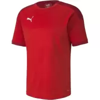 彪马(Puma)透气速干修身运动训练衫男PUMA团队系列21赛季训练球衣