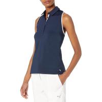 彪马(Puma)PUMA女子MATTR峰境polo衫防晒速干防勾丝高尔夫运动T恤