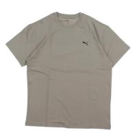 彪马(Puma)PUMA混纺运动T恤男春夏季休闲版型背印宽松吸湿速干UV