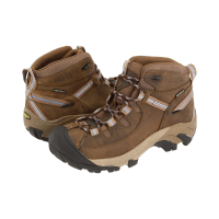 KEEN女款防水登山鞋中帮透气防滑耐磨户外徒步鞋