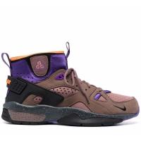 耐克(NIKE)女士运动鞋防滑耐磨皮革户外越野跑鞋TrailEnd棕橡胶底