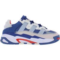 阿迪达斯(adidas)男款运动休闲跑鞋黑色活力绿拼接舒适百搭耐磨透