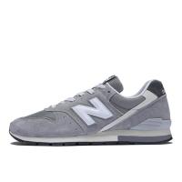 新百伦(New Balance)优质男士跑鞋透气缓震舒适运动休闲灰白色潮