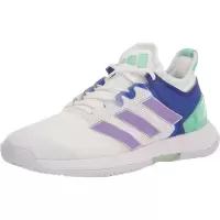 阿迪达斯(adidas)跑步鞋女鞋轻便舒适专业级网球训练鞋户外休闲运